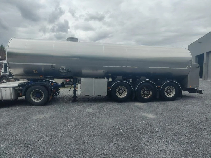 ETA TANK FOR MILK / WATER - 29000 L - STAINLESS STEEL/INOX - Puspiekabe cisterna: foto 3 ETA TANK FOR MILK / WATER - 29000 L - STAINLESS STEEL/INOX - Puspiekabe cisterna: foto 3