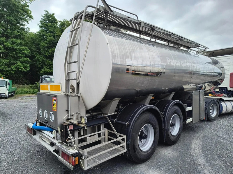MAISONNEUVE 25000L INSULATED INOX TANK - 2 COMP - PUMP - Puspiekabe cisterna: foto 5 MAISONNEUVE 25000L INSULATED INOX TANK - 2 COMP - PUMP - Puspiekabe cisterna: foto 5