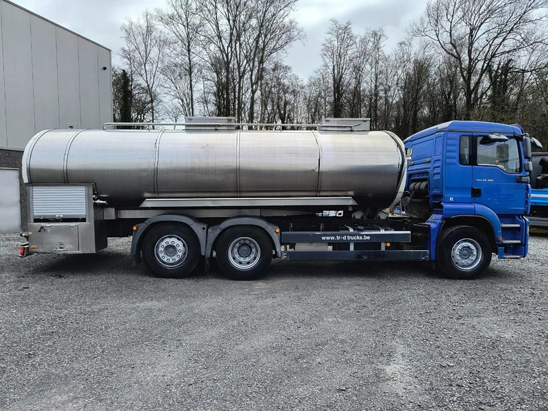 MAN TGA 26.360 INSULATED INOX TANK - 2 COMP - AIRCO - LIFT/STEERING AXLE - Autocisterna: foto 4 MAN TGA 26.360 INSULATED INOX TANK - 2 COMP - AIRCO - LIFT/STEERING AXLE - Autocisterna: foto 4