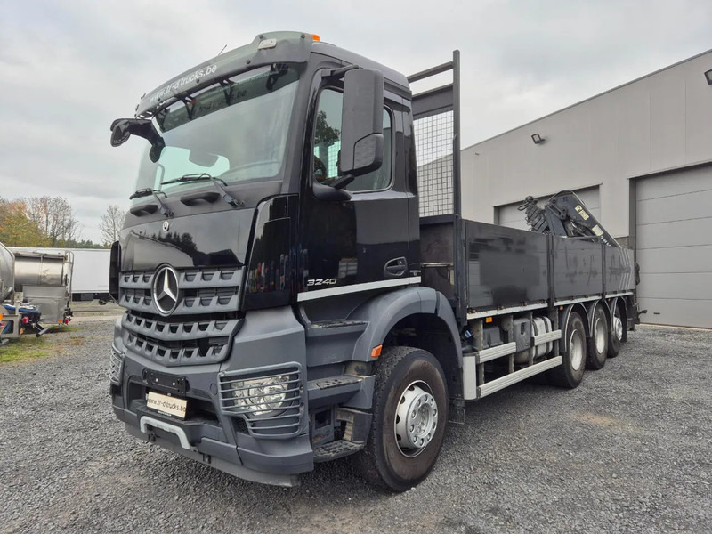Mercedes-Benz Arocs 3240 8X4 - HIAB 166E-5 HIPRO WITH REMOTE CONTROL - ROTATOR - Bortu kravas automašīna/ Platforma, Kravas auto ar manipulatoru: foto 1 Mercedes-Benz Arocs 3240 8X4 - HIAB 166E-5 HIPRO WITH REMOTE CONTROL - ROTATOR - Bortu kravas automašīna/ Platforma, Kravas auto ar manipulatoru: foto 1