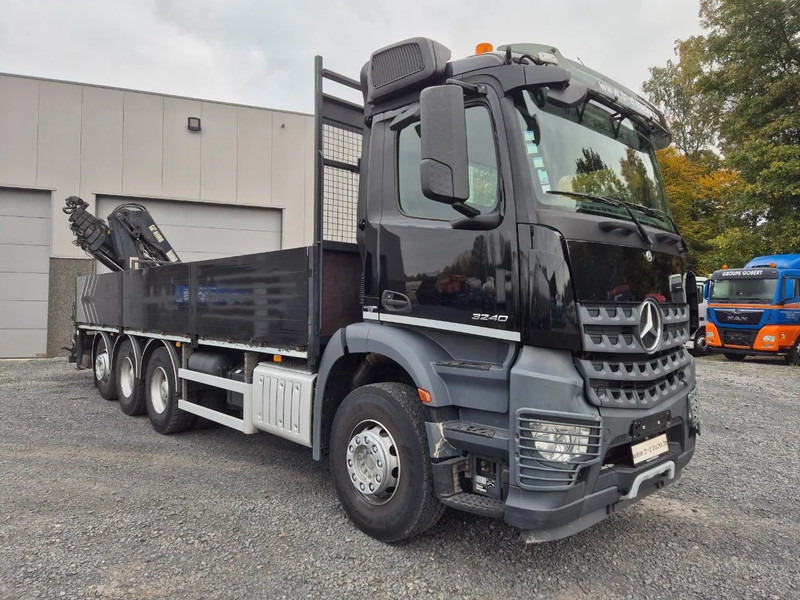 Mercedes-Benz Arocs 3240 8X4 - HIAB 166E-5 HIPRO WITH REMOTE CONTROL - ROTATOR - Bortu kravas automašīna/ Platforma, Kravas auto ar manipulatoru: foto 3 Mercedes-Benz Arocs 3240 8X4 - HIAB 166E-5 HIPRO WITH REMOTE CONTROL - ROTATOR - Bortu kravas automašīna/ Platforma, Kravas auto ar manipulatoru: foto 3