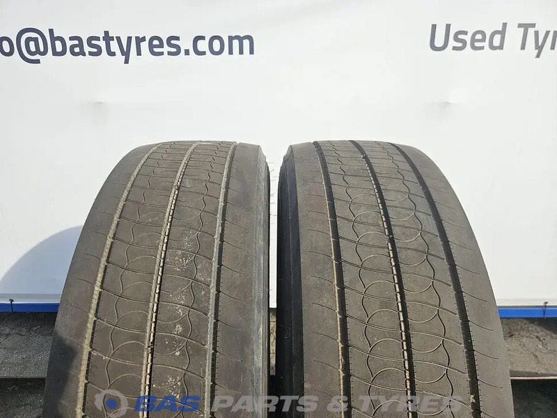 Bridgestone Bridgestone 315/70R22.5 H-STEER002 ECOPIA 156/154 M M+S 3PMSF gebruikte set - Riepa - Kravas automašīna: foto 2 Bridgestone Bridgestone 315/70R22.5 H-STEER002 ECOPIA 156/154 M M+S 3PMSF gebruikte set - Riepa - Kravas automašīna: foto 2