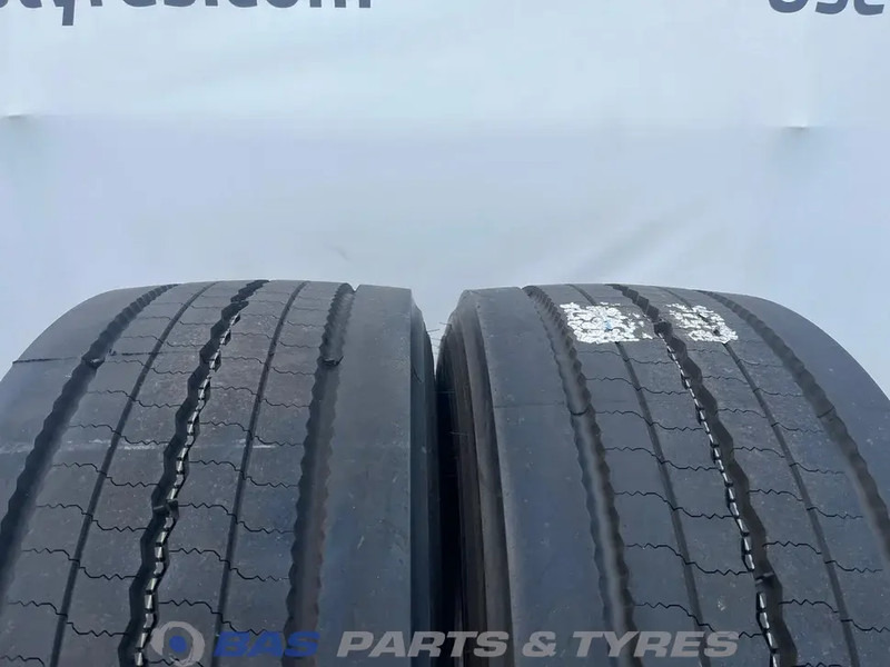 Bridgestone Bridgestone 385/55R22.5 DURAVIS R-STEER002 160/158 K M+S 3PMSF gebruikte set - Riepa - Kravas automašīna: foto 2 Bridgestone Bridgestone 385/55R22.5 DURAVIS R-STEER002 160/158 K M+S 3PMSF gebruikte set - Riepa - Kravas automašīna: foto 2