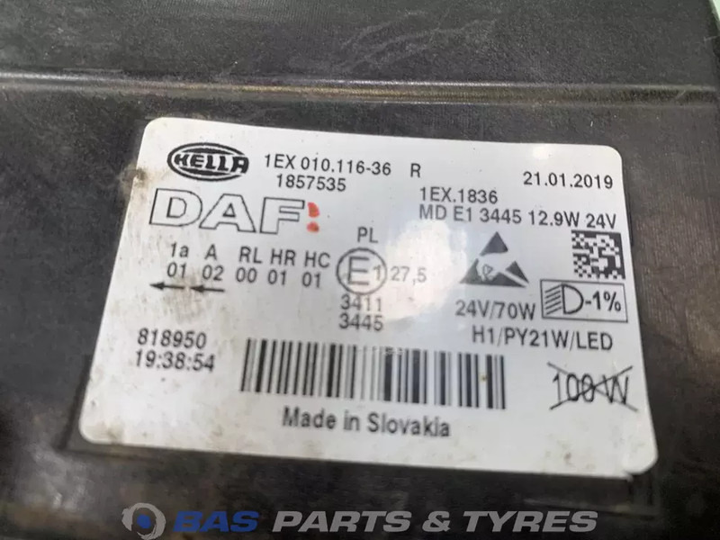 DAF XF106 - Tuvās gaismas - Kravas automašīna: foto 3 DAF XF106 - Tuvās gaismas - Kravas automašīna: foto 3