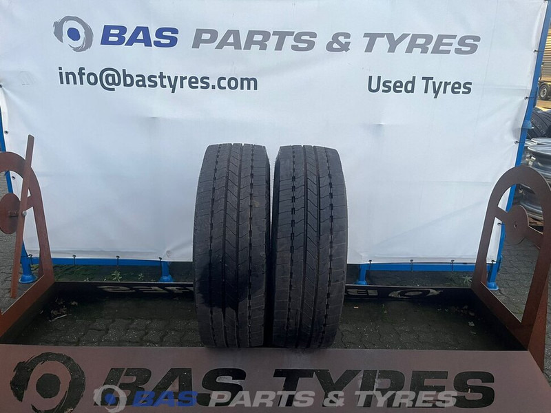 Goodyear Goodyear 315/70R22.5 EQMax S 158/150 M+S 3PMSF gebruikte set - Riepa - Kravas automašīna: foto 1 Goodyear Goodyear 315/70R22.5 EQMax S 158/150 M+S 3PMSF gebruikte set - Riepa - Kravas automašīna: foto 1