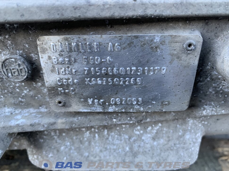 Mercedes-Benz Atego Mercedes G90-6S Versnellingsbak A 001 260 36 00 - Pārnesumkārba - Kravas automašīna: foto 5 Mercedes-Benz Atego Mercedes G90-6S Versnellingsbak A 001 260 36 00 - Pārnesumkārba - Kravas automašīna: foto 5