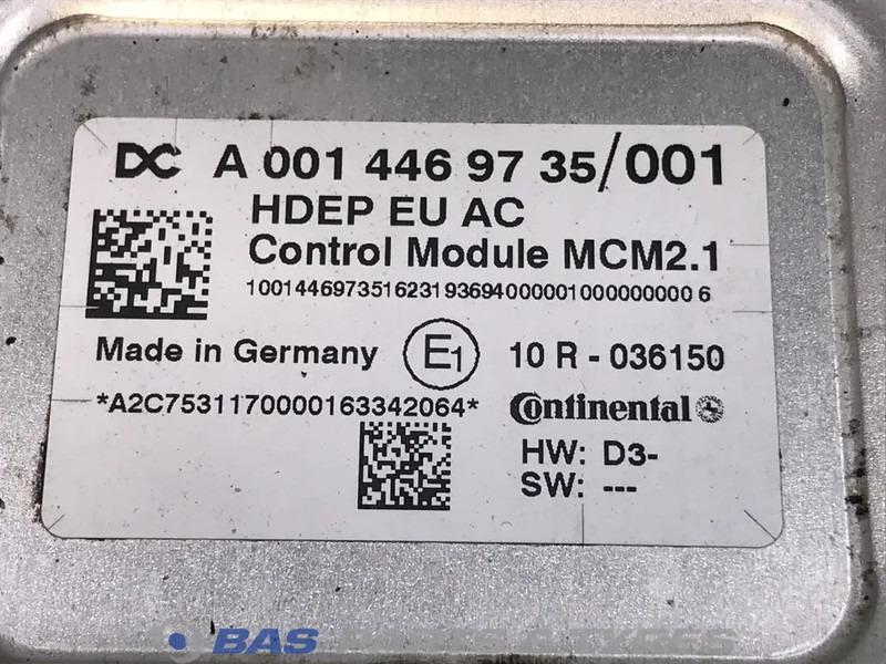 Mercedes-Benz  - Elektroniskais vadības bloks (ECU) - Kravas automašīna: foto 3 Mercedes-Benz  - Elektroniskais vadības bloks (ECU) - Kravas automašīna: foto 3