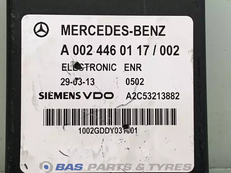 Mercedes-Benz Regeleenheid Axor Mercedes A 002 446 01 17 - Elektroniskais vadības bloks (ECU) - Kravas automašīna: foto 3 Mercedes-Benz Regeleenheid Axor Mercedes A 002 446 01 17 - Elektroniskais vadības bloks (ECU) - Kravas automašīna: foto 3