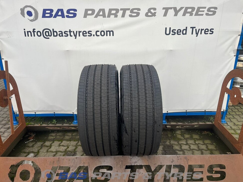 Michelin Michelin 385/55R22.5 X Multi F 160 K M+S 3PMSF gebruikte set - Riepa - Kravas automašīna: foto 1 Michelin Michelin 385/55R22.5 X Multi F 160 K M+S 3PMSF gebruikte set - Riepa - Kravas automašīna: foto 1