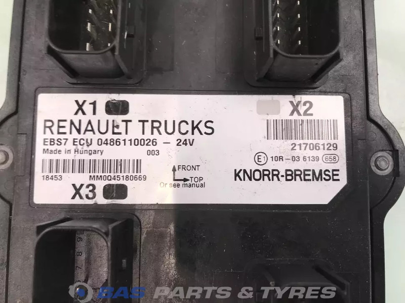 Renault T-Serie - Elektroniskais vadības bloks (ECU) - Kravas automašīna: foto 3 Renault T-Serie - Elektroniskais vadības bloks (ECU) - Kravas automašīna: foto 3