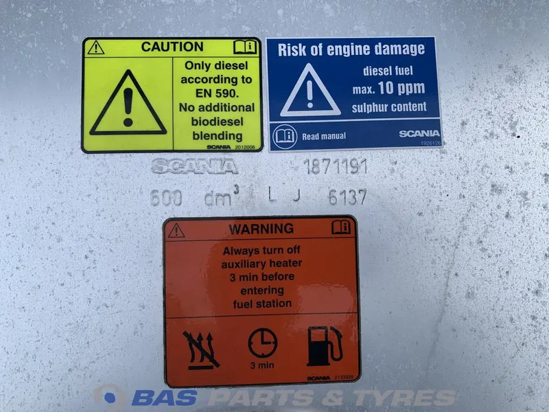 Scania Brandstoftank Scania 600 Liter 1871191 - Degvielas tvertne - Kravas automašīna: foto 5 Scania Brandstoftank Scania 600 Liter 1871191 - Degvielas tvertne - Kravas automašīna: foto 5