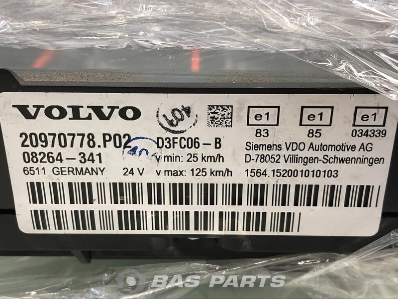 Volvo FE Instrumentenpaneel Volvo 20801968 - Mērinstrumentu panelis - Kravas automašīna: foto 3 Volvo FE Instrumentenpaneel Volvo 20801968 - Mērinstrumentu panelis - Kravas automašīna: foto 3