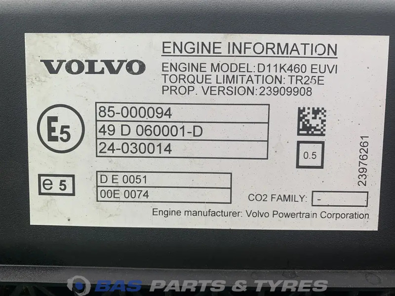 Volvo FM5 Motor Volvo D11K 460 K5 22611917 - Dzinējs - Kravas automašīna: foto 5 Volvo FM5 Motor Volvo D11K 460 K5 22611917 - Dzinējs - Kravas automašīna: foto 5