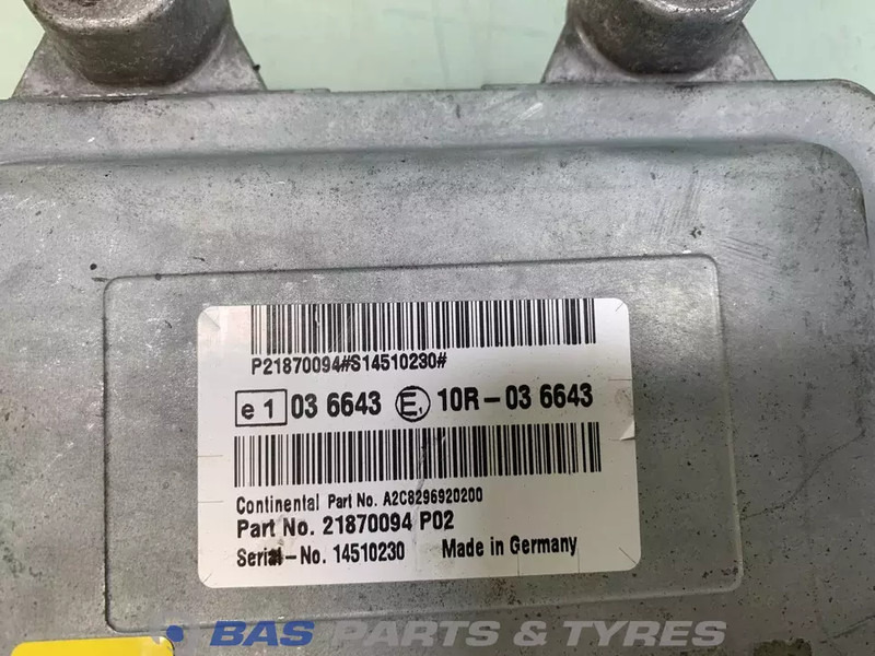 Volvo  - Elektroniskais vadības bloks (ECU) - Kravas automašīna: foto 3 Volvo  - Elektroniskais vadības bloks (ECU) - Kravas automašīna: foto 3