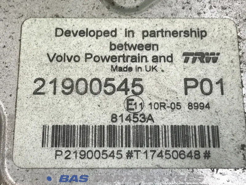 Volvo  - Elektroniskais vadības bloks (ECU) - Kravas automašīna: foto 3 Volvo  - Elektroniskais vadības bloks (ECU) - Kravas automašīna: foto 3