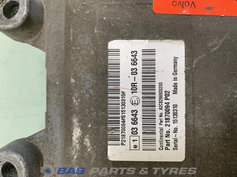 Volvo  - Elektroniskais vadības bloks (ECU) - Kravas automašīna: foto 3 Volvo  - Elektroniskais vadības bloks (ECU) - Kravas automašīna: foto 3
