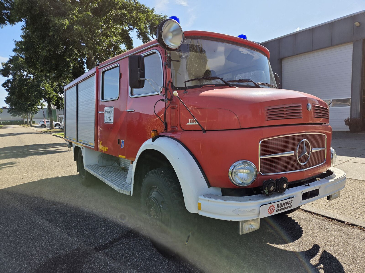 Mercedes-Benz LAF 1113 B 4X4 Turbo Diesel (170 PK) brandweerwagen - Ugunsdzēsēju mašīna: foto 4 Mercedes-Benz LAF 1113 B 4X4 Turbo Diesel (170 PK) brandweerwagen - Ugunsdzēsēju mašīna: foto 4