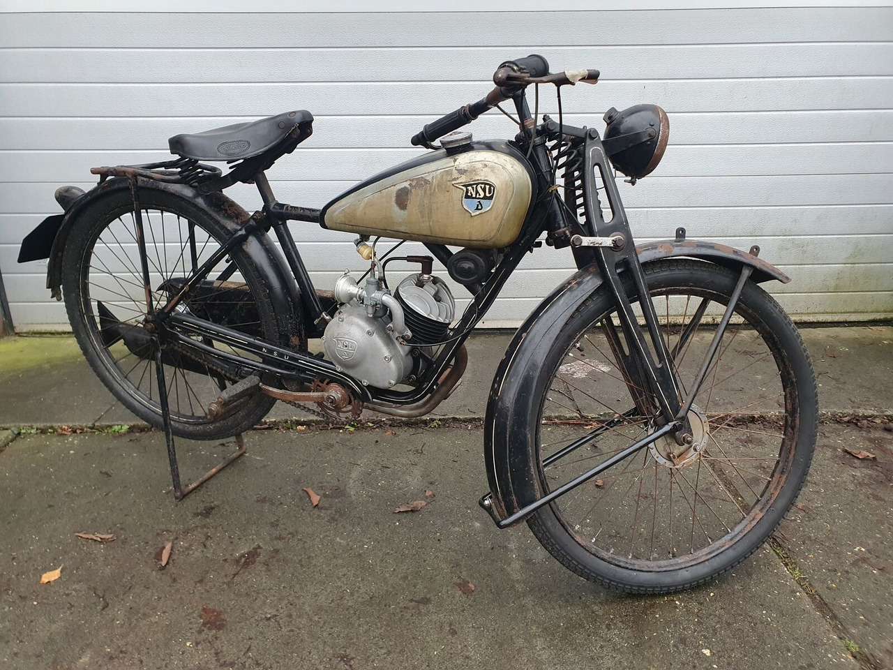 NSU QUICK 97CC (1938) Vintage Motorfiets - Motocikls: foto 1 NSU QUICK 97CC (1938) Vintage Motorfiets - Motocikls: foto 1