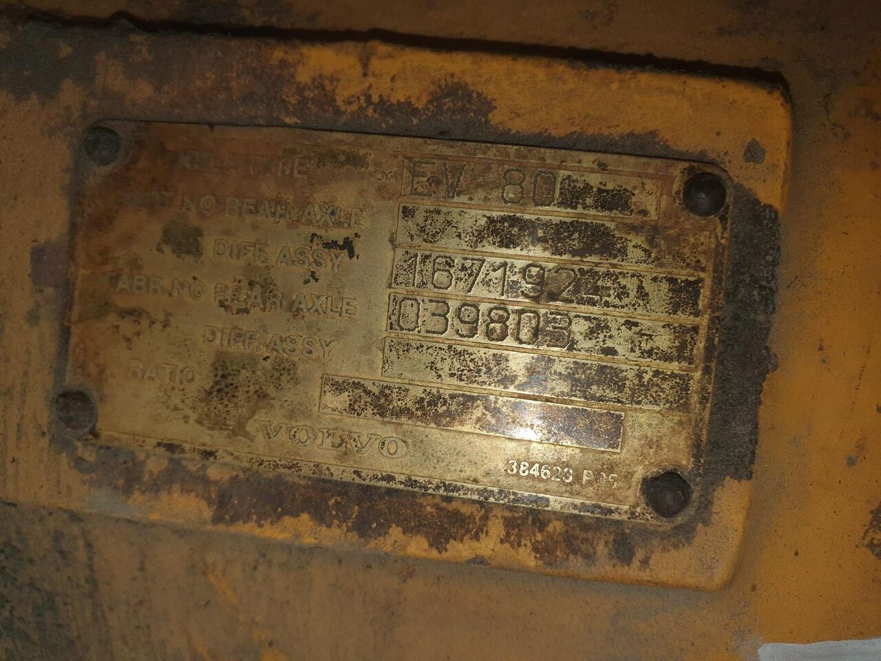 DIFERENCIAL PARA VOLVO A35 - Asis un rezerves daļas - Celtniecības tehnika: foto 3 DIFERENCIAL PARA VOLVO A35 - Asis un rezerves daļas - Celtniecības tehnika: foto 3