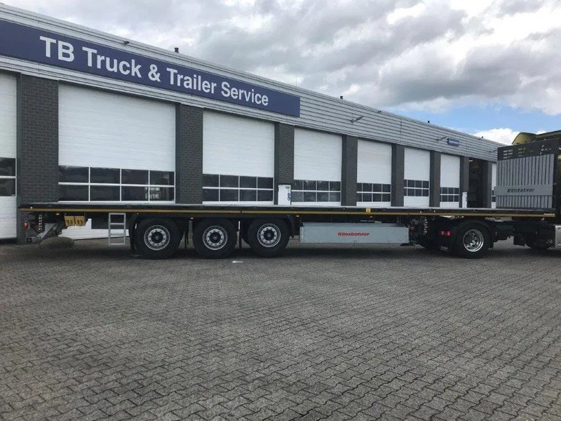 Kässbohrer SPS H 3 / ON - 18 / 27 Heavy Duty vlakke oplegger - Bortu puspiekabe/ Platforma: foto 3 Kässbohrer SPS H 3 / ON - 18 / 27 Heavy Duty vlakke oplegger - Bortu puspiekabe/ Platforma: foto 3