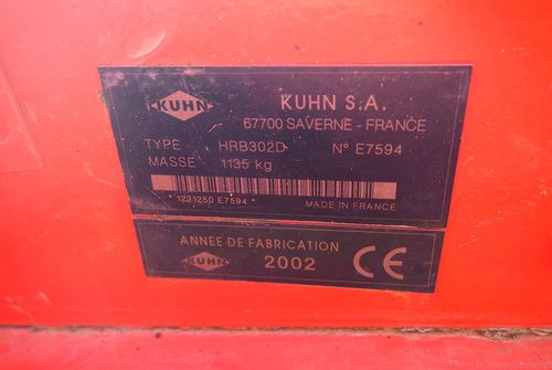 Kombinētā sējmašīna Agregat uprawowo-siewny Kuhn Kuhn HRB302D I INTEGRA 3000 2002 Brona wirowa + siewnik KUHN agregat uprawowo-siewny 3m: foto 11 Kombinētā sējmašīna Agregat uprawowo-siewny Kuhn Kuhn HRB302D I INTEGRA 3000 2002 Brona wirowa + siewnik KUHN agregat uprawowo-siewny 3m: foto 11