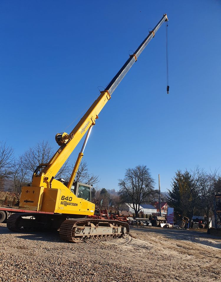 Dźwigi, żurawie, podnośniki Sennebogen 640RH Dźwig 40t 30m - Kāpurķēžu celtnis: foto 2 Dźwigi, żurawie, podnośniki Sennebogen 640RH Dźwig 40t 30m - Kāpurķēžu celtnis: foto 2