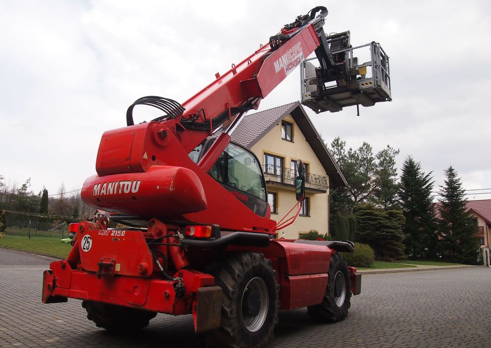 Ładowarka teleskopowa Manitou MRT 2150 Privilege MANITOU ważne UDT - Teleskopiskais iekrāvējs: foto 5 Ładowarka teleskopowa Manitou MRT 2150 Privilege MANITOU ważne UDT - Teleskopiskais iekrāvējs: foto 5