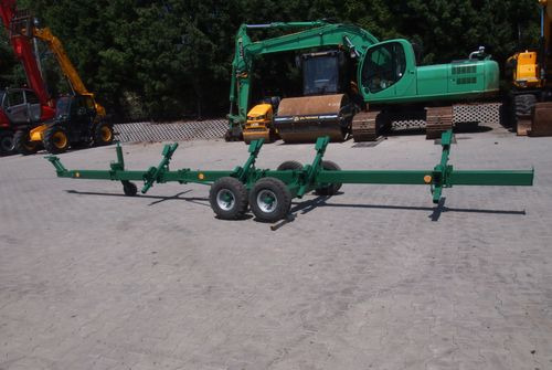 Wózek do kombajnu Claas 4-7m  Wózek pod heder zbożowy (tandem) - Hederu piekabe: foto 5 Wózek do kombajnu Claas 4-7m  Wózek pod heder zbożowy (tandem) - Hederu piekabe: foto 5