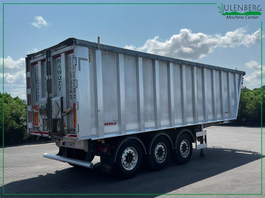 Benalu BULKLINER 47m3 - Puspiekabe pašizgāzējs: foto 4 Benalu BULKLINER 47m3 - Puspiekabe pašizgāzējs: foto 4