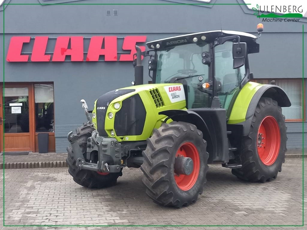 Claas Arion 650/GPS SVEAVERKEN - Traktors: foto 1 Claas Arion 650/GPS SVEAVERKEN - Traktors: foto 1