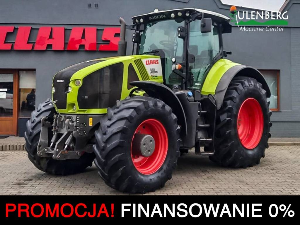 Claas Axion 920 Cmatic - Traktors: foto 1 Claas Axion 920 Cmatic - Traktors: foto 1