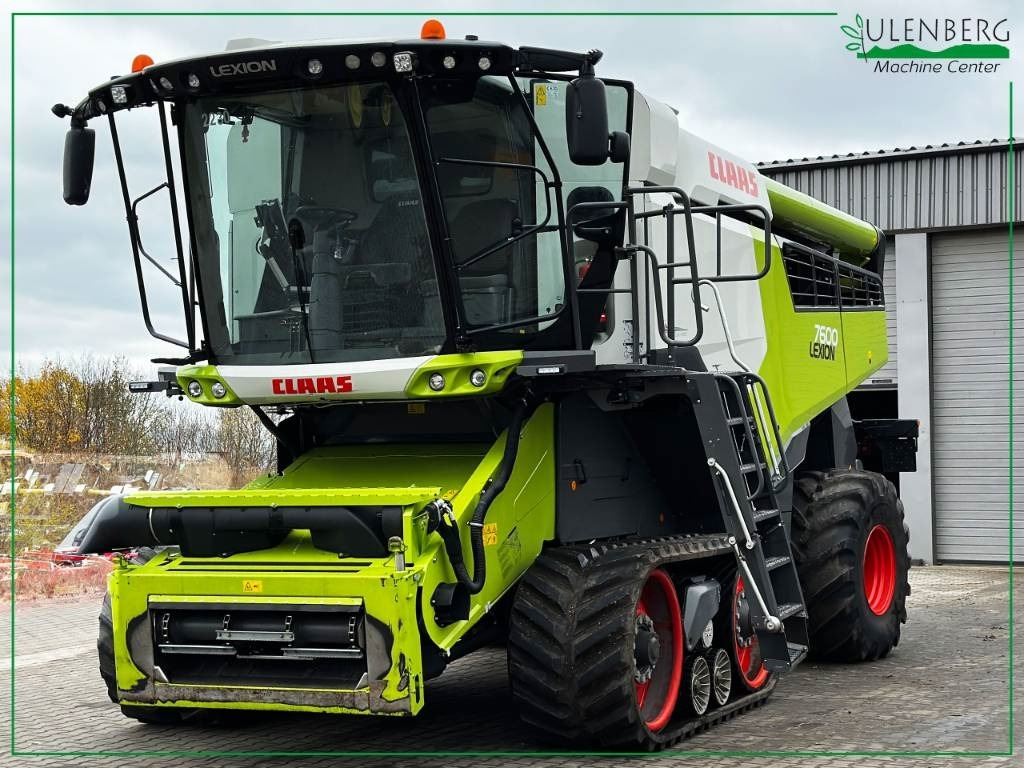 Claas LEXION 7600 TT NAPĘD 4 WD - Labības kombains: foto 1 Claas LEXION 7600 TT NAPĘD 4 WD - Labības kombains: foto 1