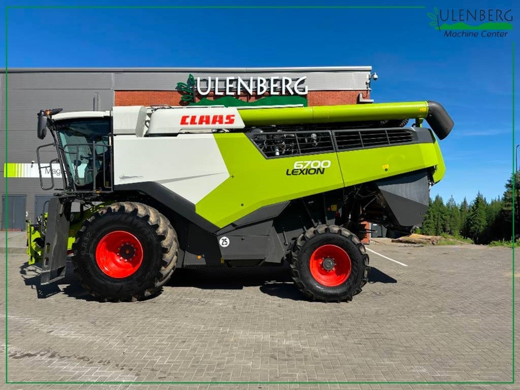 Claas Lexion 6700 - Labības kombains: foto 2 Claas Lexion 6700 - Labības kombains: foto 2