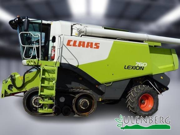 Labības kombains Claas Lexion 760 TT: foto 1