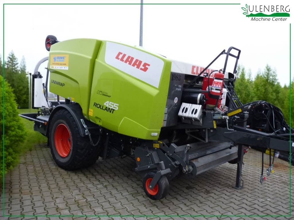 Claas ROLLANT 455 UNIWRAP  - Rituļu prese: foto 1 Claas ROLLANT 455 UNIWRAP  - Rituļu prese: foto 1