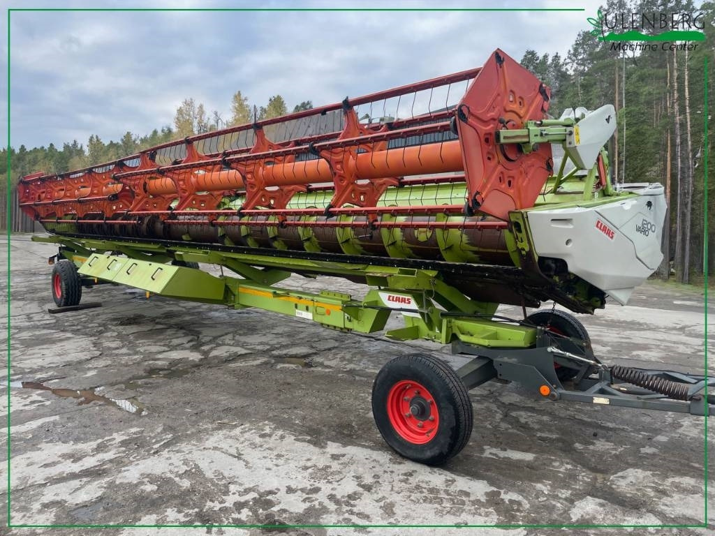 Claas Vario 1200 + wózek transportowy - Labības heders: foto 4 Claas Vario 1200 + wózek transportowy - Labības heders: foto 4