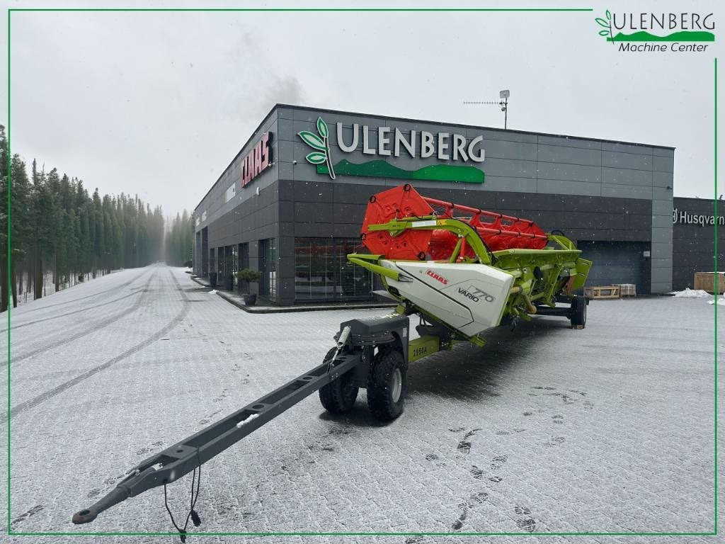 Claas Vario 770 - Kombainu papildaprīkojums: foto 4 Claas Vario 770 - Kombainu papildaprīkojums: foto 4