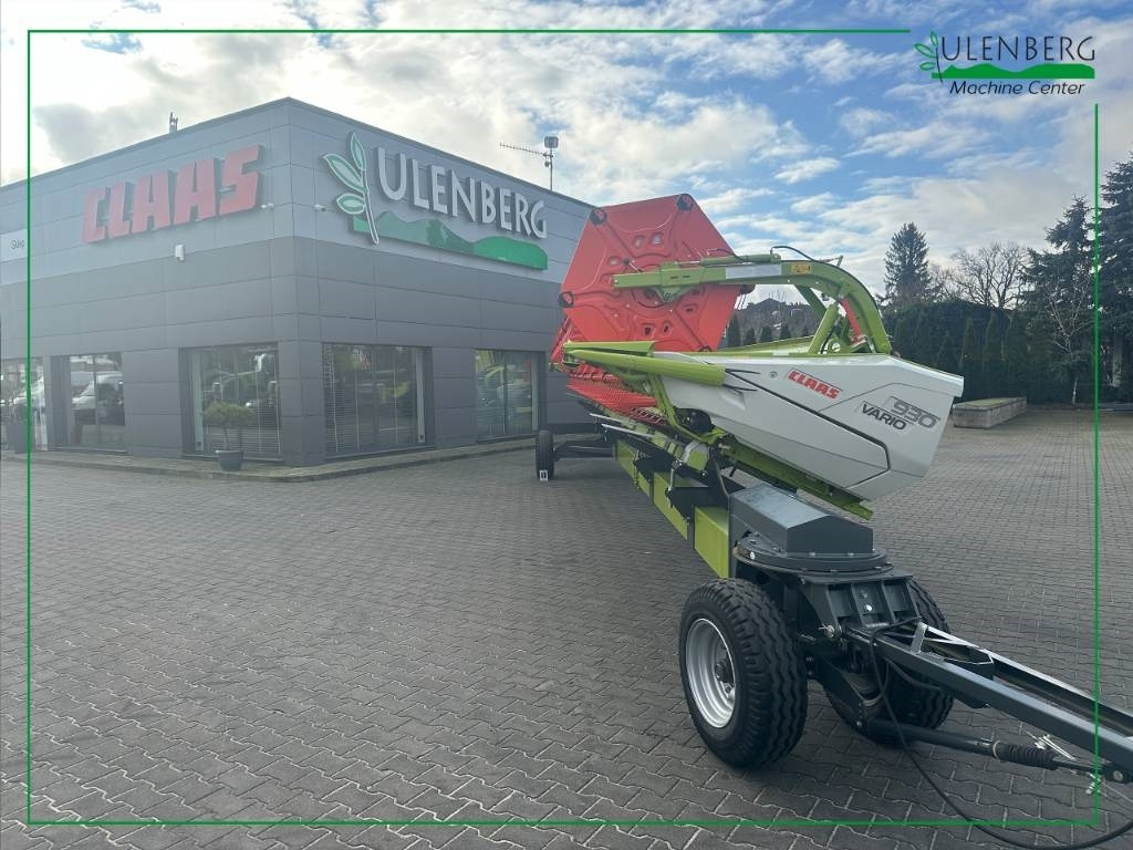 Claas Vario 930 - Kombainu papildaprīkojums: foto 4 Claas Vario 930 - Kombainu papildaprīkojums: foto 4