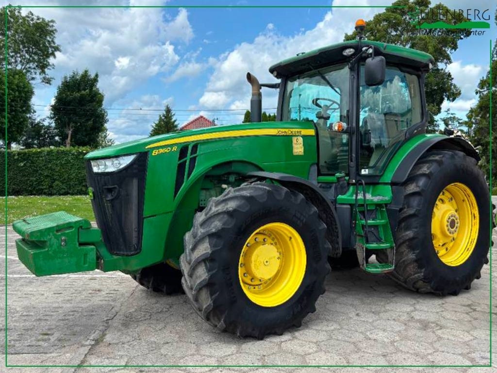 John Deere 8360 R - Traktors: foto 1 John Deere 8360 R - Traktors: foto 1