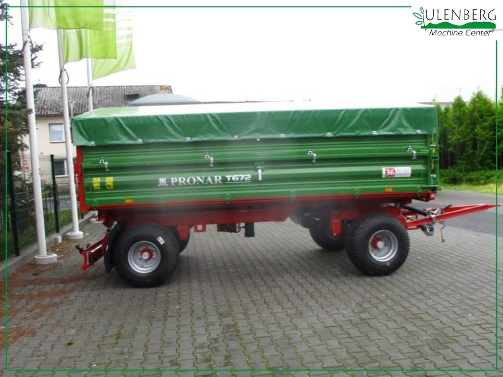Pronar T 672 - Lauksaimniecības piekabe-pašizgāzējs: foto 1 Pronar T 672 - Lauksaimniecības piekabe-pašizgāzējs: foto 1