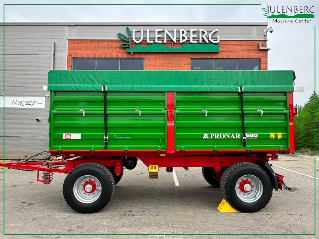 Pronar T 680 - Lauksaimniecības piekabe-pašizgāzējs: foto 1 Pronar T 680 - Lauksaimniecības piekabe-pašizgāzējs: foto 1