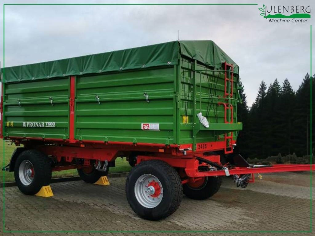 Pronar T 680 - Lauksaimniecības piekabe-pašizgāzējs: foto 1 Pronar T 680 - Lauksaimniecības piekabe-pašizgāzējs: foto 1