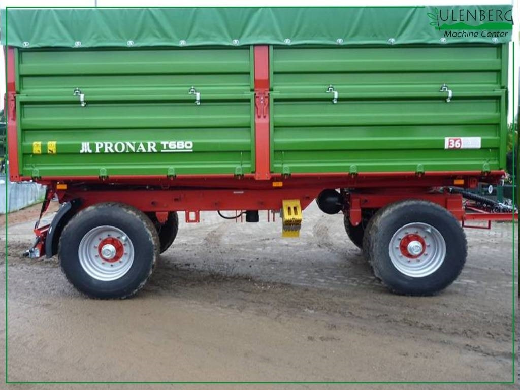 Pronar T 680 - Lauksaimniecības piekabe-pašizgāzējs: foto 5 Pronar T 680 - Lauksaimniecības piekabe-pašizgāzējs: foto 5