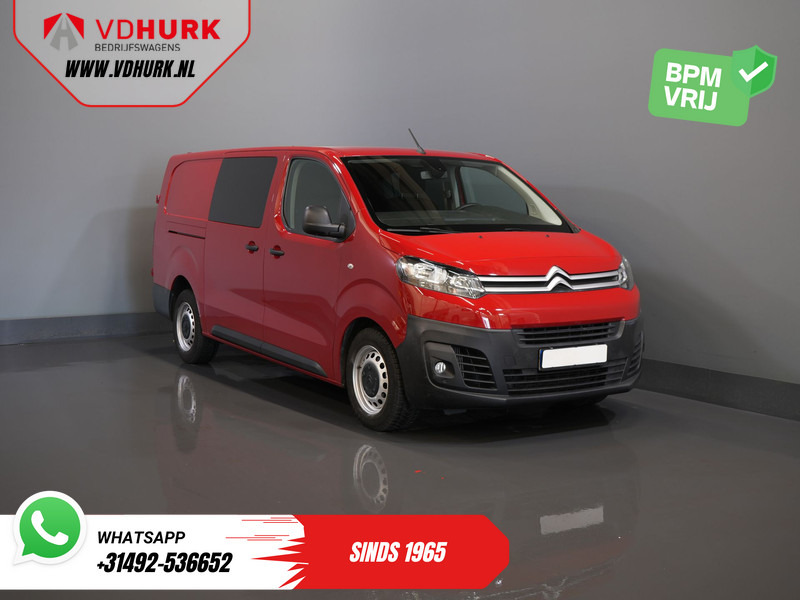 Citroën Jumpy 2.0 HDI 120 pk L3 DC Dubbel Cabine BPM VRIJ! 2x Schuifdeur/ 2.5t Trekverm./ PDC/ Cruise/ Airco - Mazs furgons, Kravas-pasažieru furgons: foto 1 Citroën Jumpy 2.0 HDI 120 pk L3 DC Dubbel Cabine BPM VRIJ! 2x Schuifdeur/ 2.5t Trekverm./ PDC/ Cruise/ Airco - Mazs furgons, Kravas-pasažieru furgons: foto 1