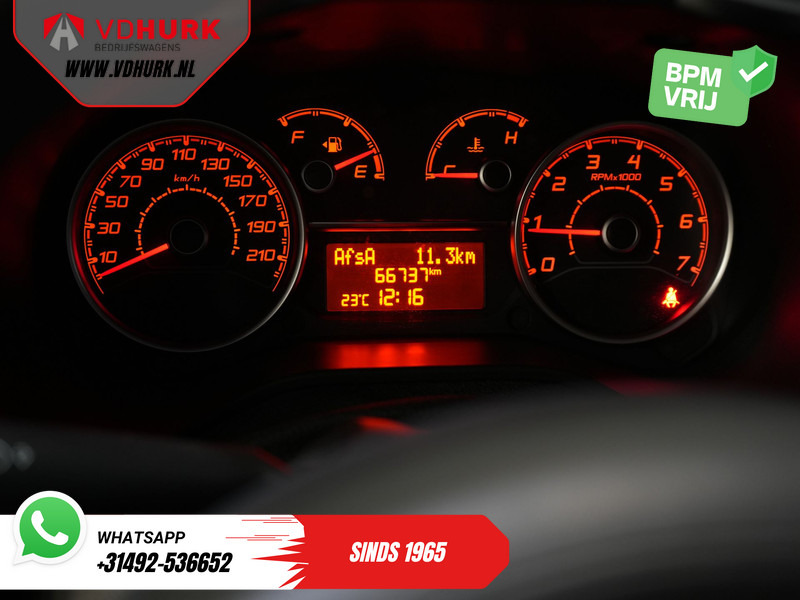 Mazs furgons Fiat Dobló Cargo 1.3 MJ 95 pk BPM VRIJ! NL Auto/ Navi/ Airco/ Cruise/ PDC: foto 18
