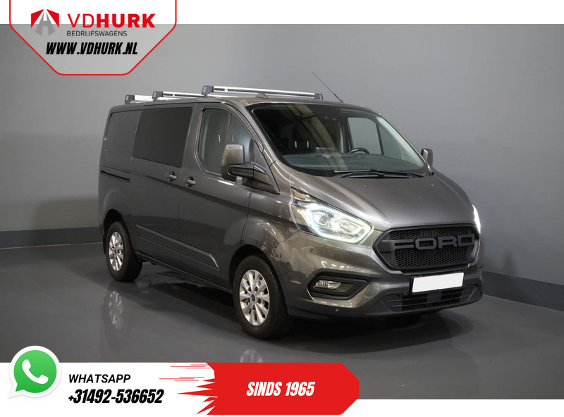 Ford Transit Custom 2.0 TDCI 130 pk Aut. DC Dubbel Cabine Limited 2x Schuifdeur/ CarPlay/ Stoelverw./ Cruise/ LMV/ Navi/ Cruise/ PDC - Mazs furgons: foto 1 Ford Transit Custom 2.0 TDCI 130 pk Aut. DC Dubbel Cabine Limited 2x Schuifdeur/ CarPlay/ Stoelverw./ Cruise/ LMV/ Navi/ Cruise/ PDC - Mazs furgons: foto 1