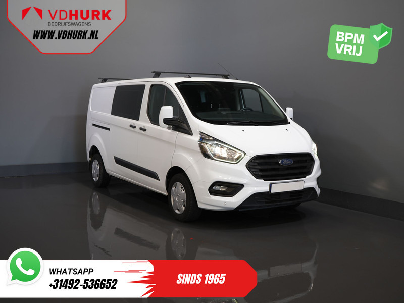 Ford Transit Custom 2.0 TDCI L2 Trend DC Dubbel Cabine BPM VRIJ! Stoelverw./ Carplay/ 2.7t Trekverm./ Navi/ PDC/ Cruise - Mazs furgons, Kravas-pasažieru furgons: foto 1 Ford Transit Custom 2.0 TDCI L2 Trend DC Dubbel Cabine BPM VRIJ! Stoelverw./ Carplay/ 2.7t Trekverm./ Navi/ PDC/ Cruise - Mazs furgons, Kravas-pasažieru furgons: foto 1