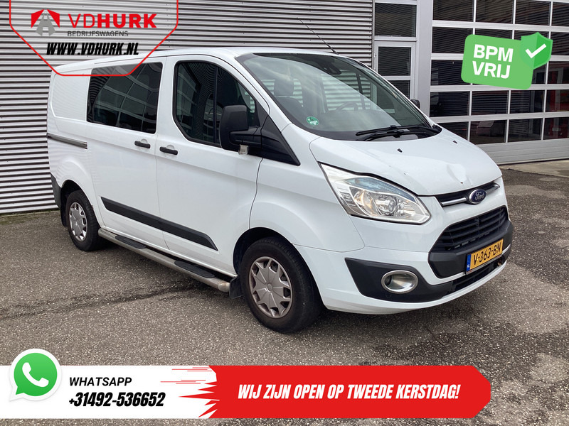 Ford Transit Custom 2.2 TDCI Trend Dubbel Cabine EXPORT Cruise/ Camera/ PDC/ Sidebars/ Airco - Mazs furgons, Kravas-pasažieru furgons: foto 1 Ford Transit Custom 2.2 TDCI Trend Dubbel Cabine EXPORT Cruise/ Camera/ PDC/ Sidebars/ Airco - Mazs furgons, Kravas-pasažieru furgons: foto 1