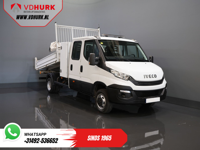 Iveco Daily 35C14D 2.3 140 pk Aut. ZF DC Dubbel Cabine 6Pers./ Kipper/ Pick Up/ Open Laadbak/ Kieper/ 3.5t Trekverm./ Dubbel Lucht/ Gev.Stoe - Komercauto pašizgāzējs, Kravas-pasažieru furgons: foto 1 Iveco Daily 35C14D 2.3 140 pk Aut. ZF DC Dubbel Cabine 6Pers./ Kipper/ Pick Up/ Open Laadbak/ Kieper/ 3.5t Trekverm./ Dubbel Lucht/ Gev.Stoe - Komercauto pašizgāzējs, Kravas-pasažieru furgons: foto 1