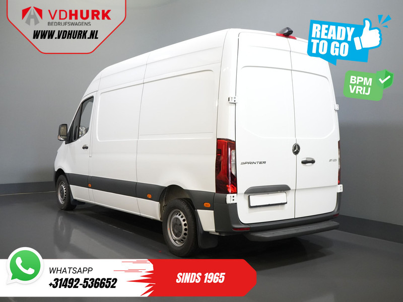 Mercedes-Benz Sprinter 211 Aut. L2H2 BPM VRIJ/ LED/ Standkachel/ Stoelverw./ Carplay/ Cruise/ Camera - Mazs furgons: foto 2 Mercedes-Benz Sprinter 211 Aut. L2H2 BPM VRIJ/ LED/ Standkachel/ Stoelverw./ Carplay/ Cruise/ Camera - Mazs furgons: foto 2
